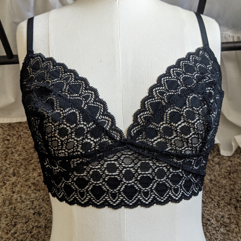 {Kiki De Montparnasse} Brand New Black Bralette